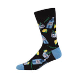 Bamboozld Gin Tonic Black Socks | Minimax