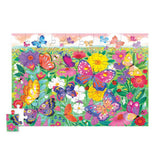 Crocodile Creek Holographic Puzzle 50 Piece - Butterflies | Minimax