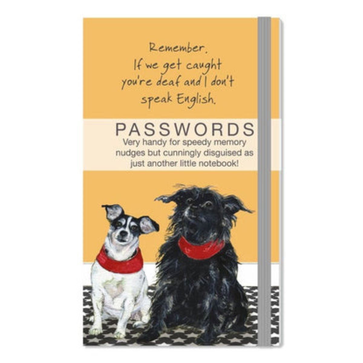 The Little Dog Laughed Password Book - Caught | Minimax