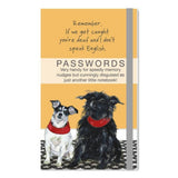 The Little Dog Laughed Password Book - Caught | Minimax
