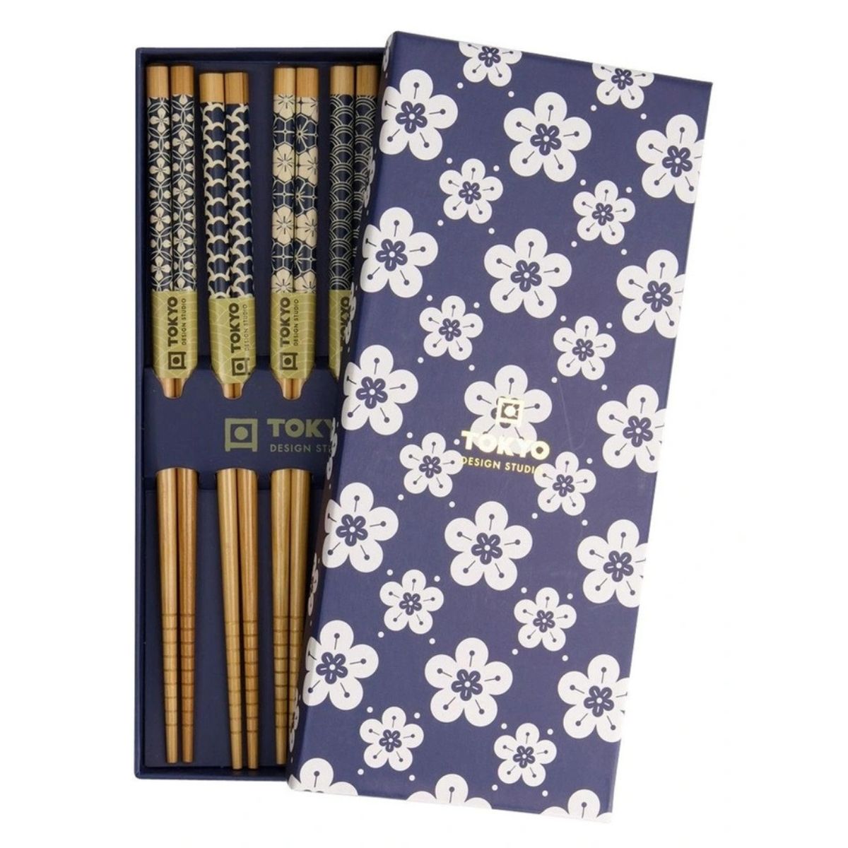 Tokyo Design Chopstick Blue 5-Piece Set | Minimax