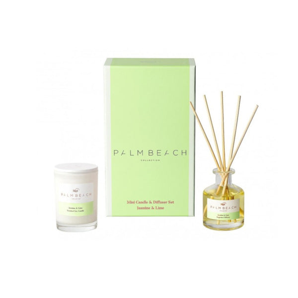 Palm Beach Collection Mini Candle & Diffuser Jasmine & Lime | Minimax