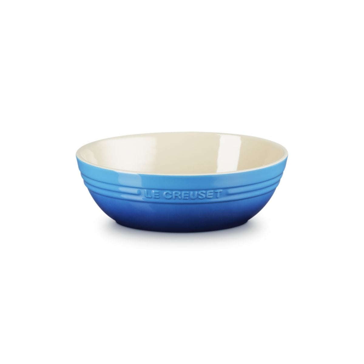 Le Creuset Stoneware Oval Serving Bowl Azure 29cm | Minimax