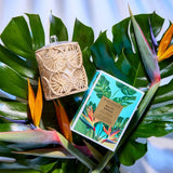 Glasshouse Fragrances Balmy Breeze Candle 380g Limited Edition | Minimax - leaves background