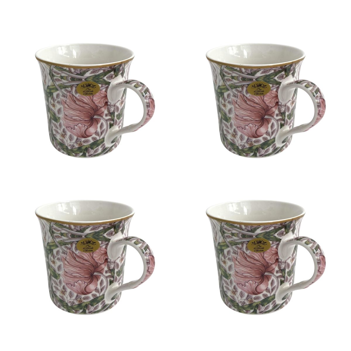 William Morris Pimpernel Mugs 295ml (Set of 4) | Minimax