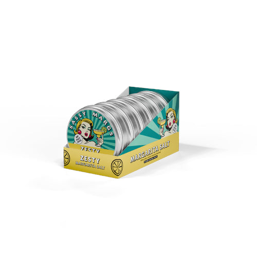 Sassy Marg's Mixed Counter Unit Margarita Salt 120g