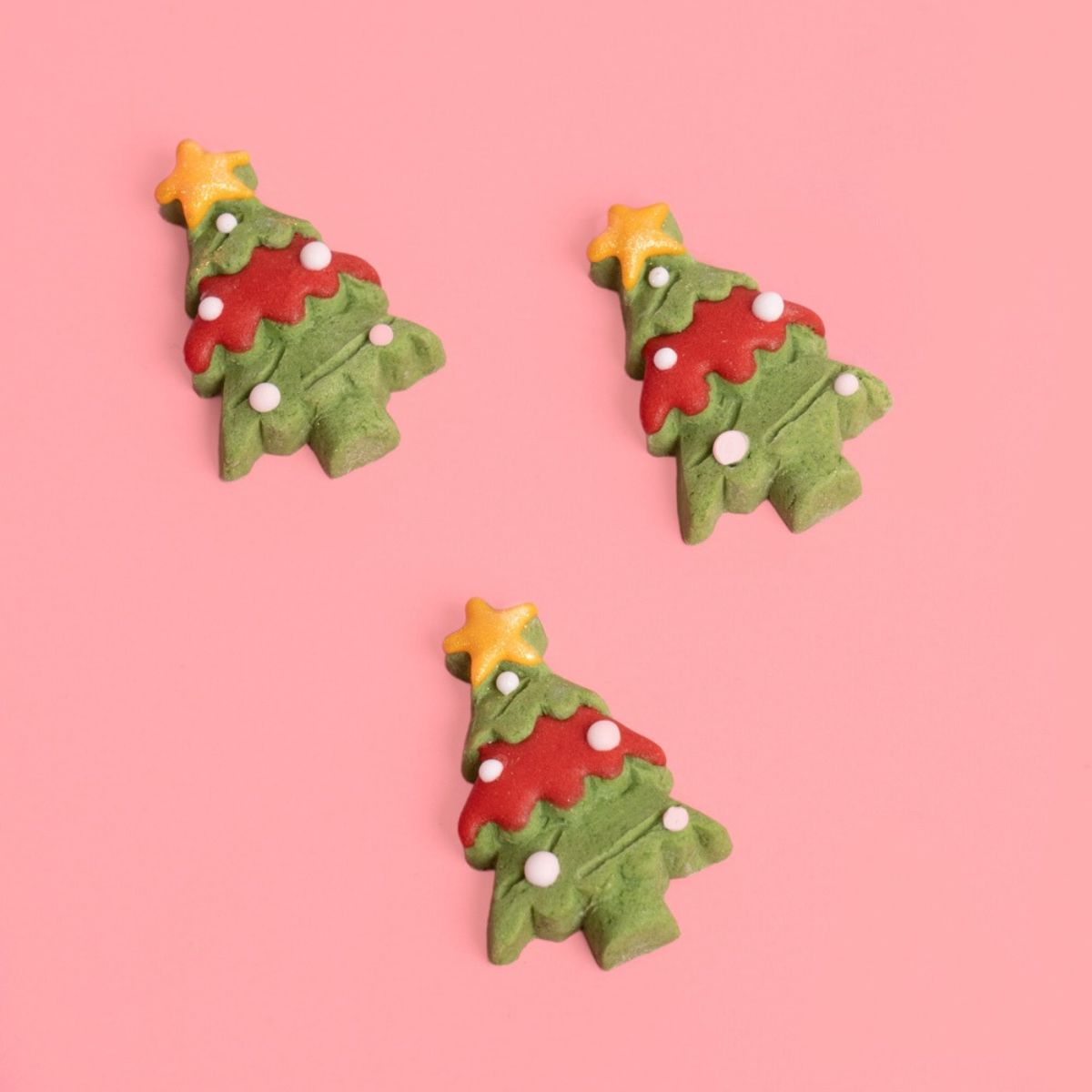 Sprinks Icing Decorations Christmas Trees 8 Pieces