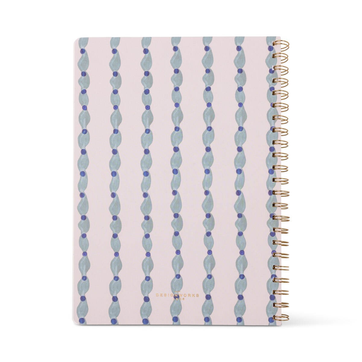 Designworks Ink Wire Notebook Wavy Blue 21x29cm | Minimax