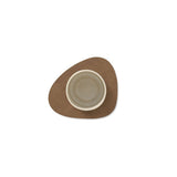 Lind DNA Curve Coaster Brown 11 × 13cm