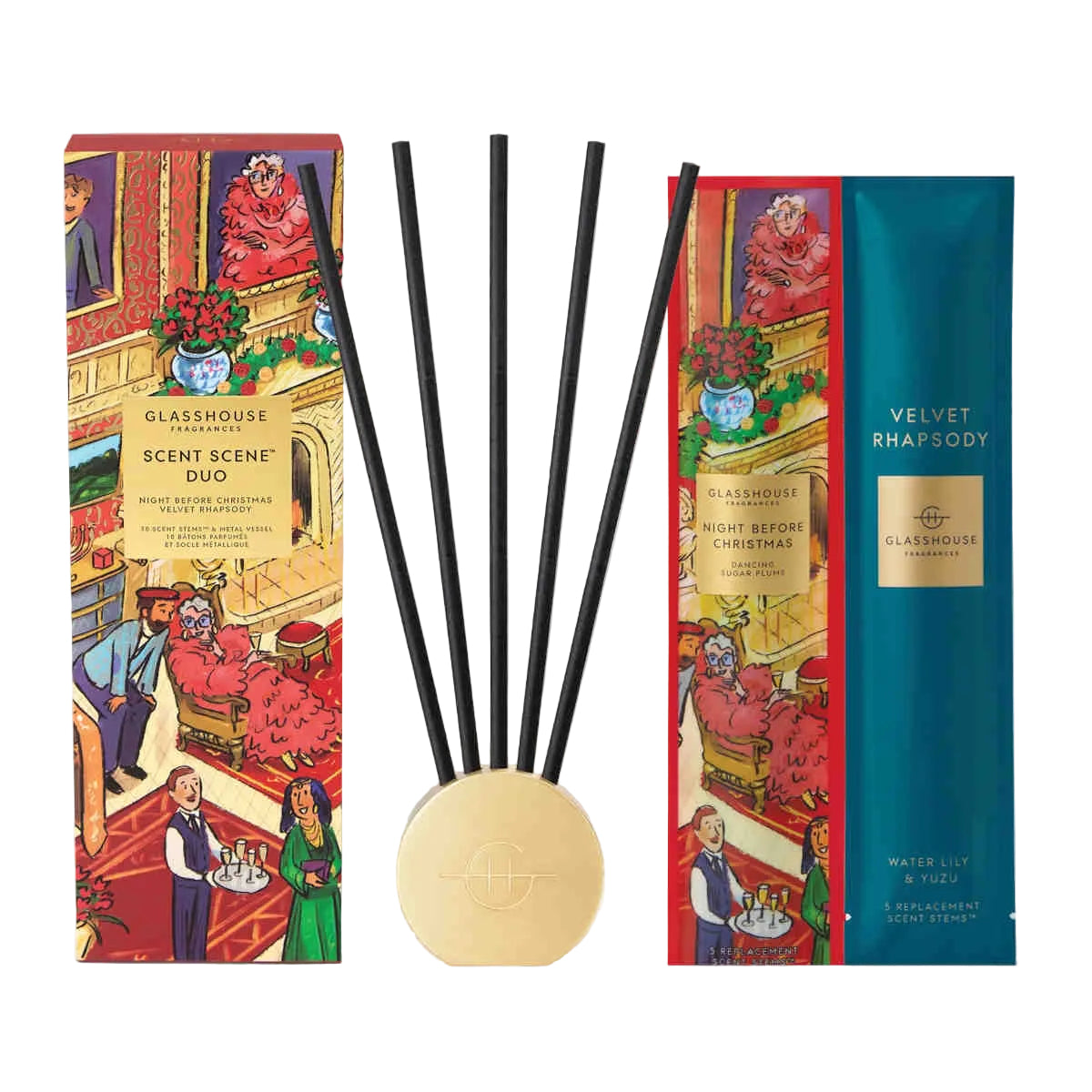Glasshouse Fragrances Christmas Scent Scene™ Duo