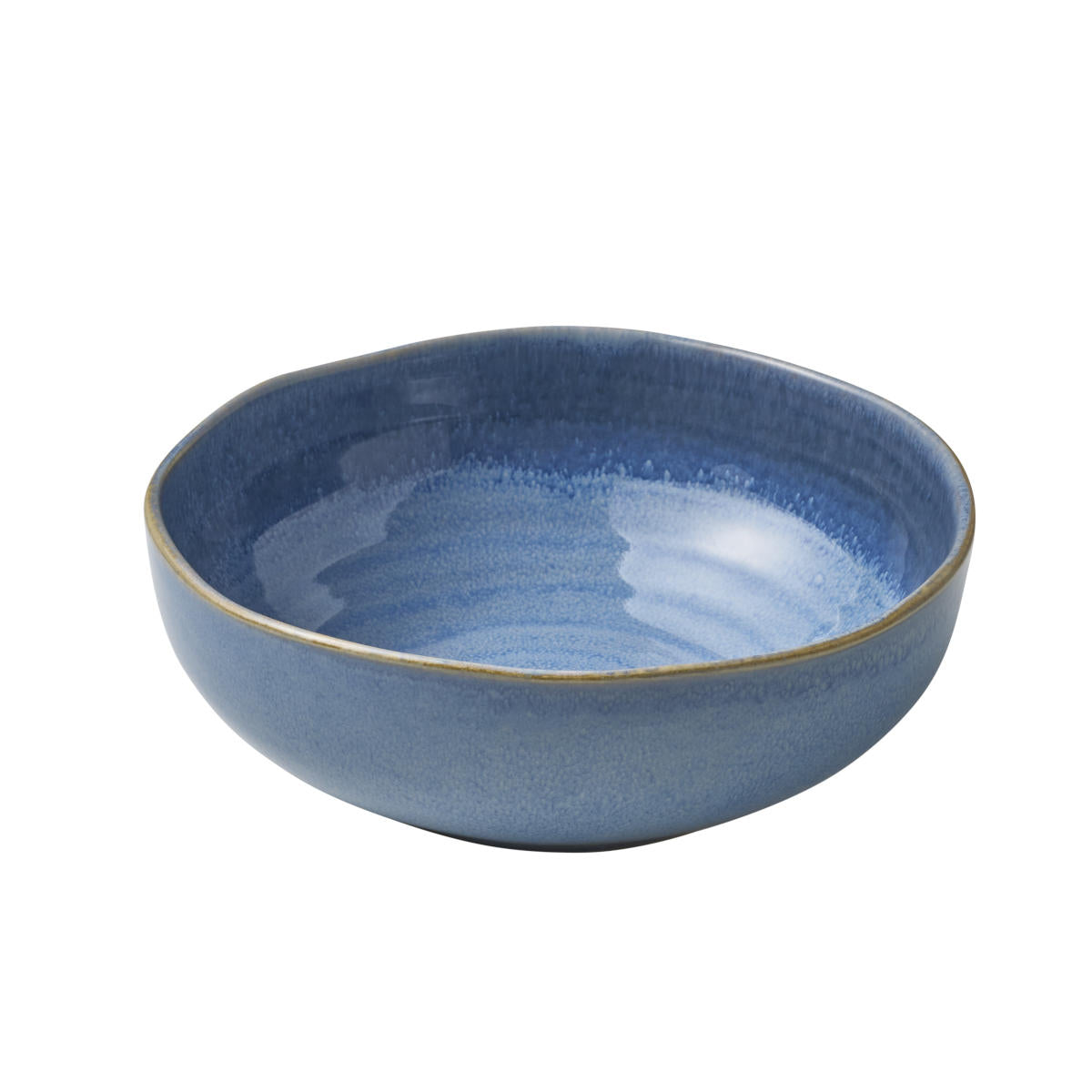 Casero Swirl Azure 12 Piece Dinner Set