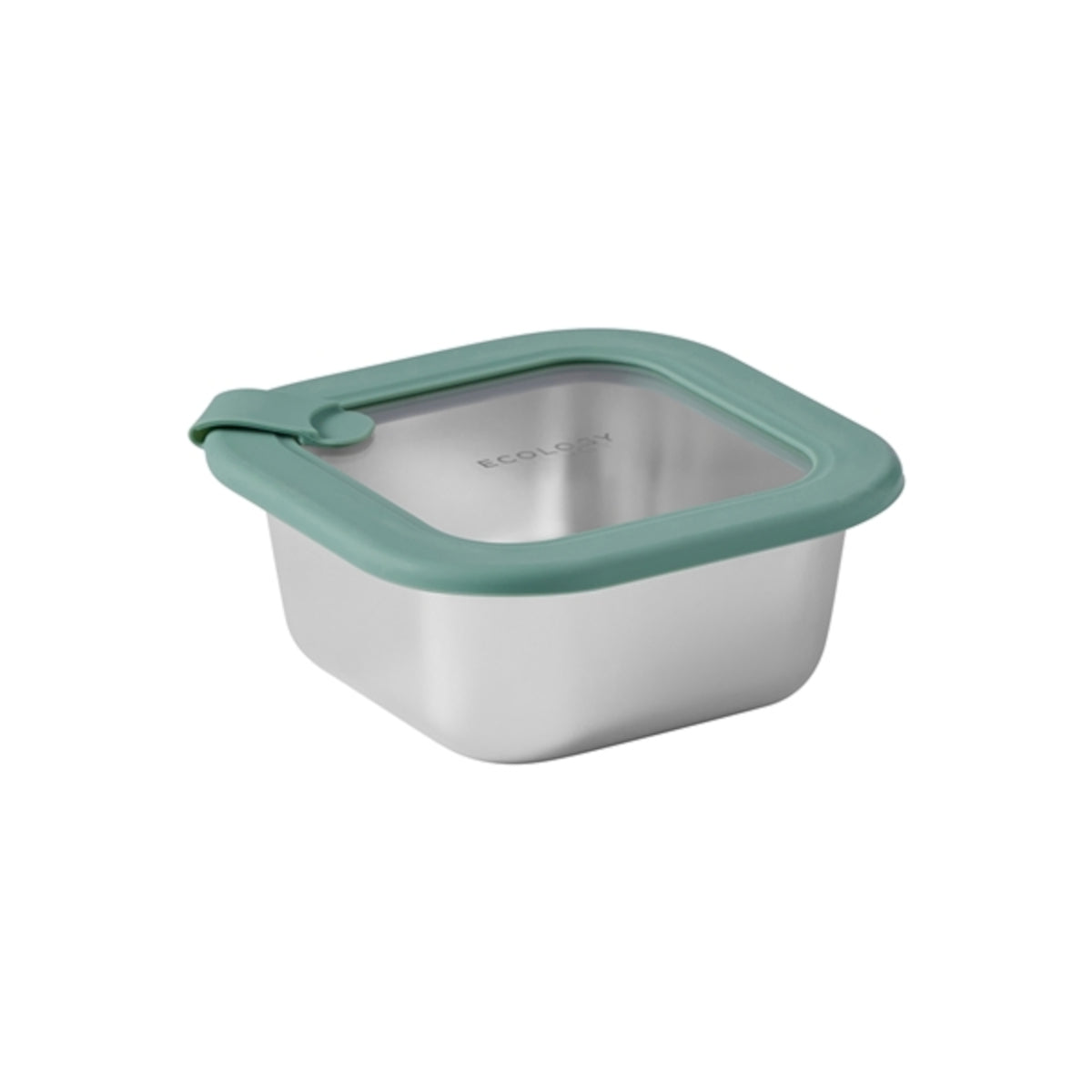 Ecology Store Stainless Steel Square Container 580ml | Minimax