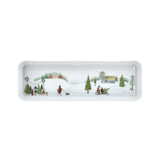 Pillivuyt Vinter Plisse Rectangular Platter Dish 36x12cm