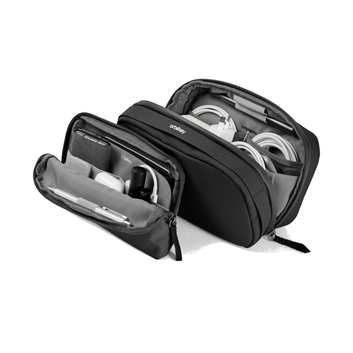 Orbitkey 2-in-1 Tech Accessory Pouch Black | Minimax