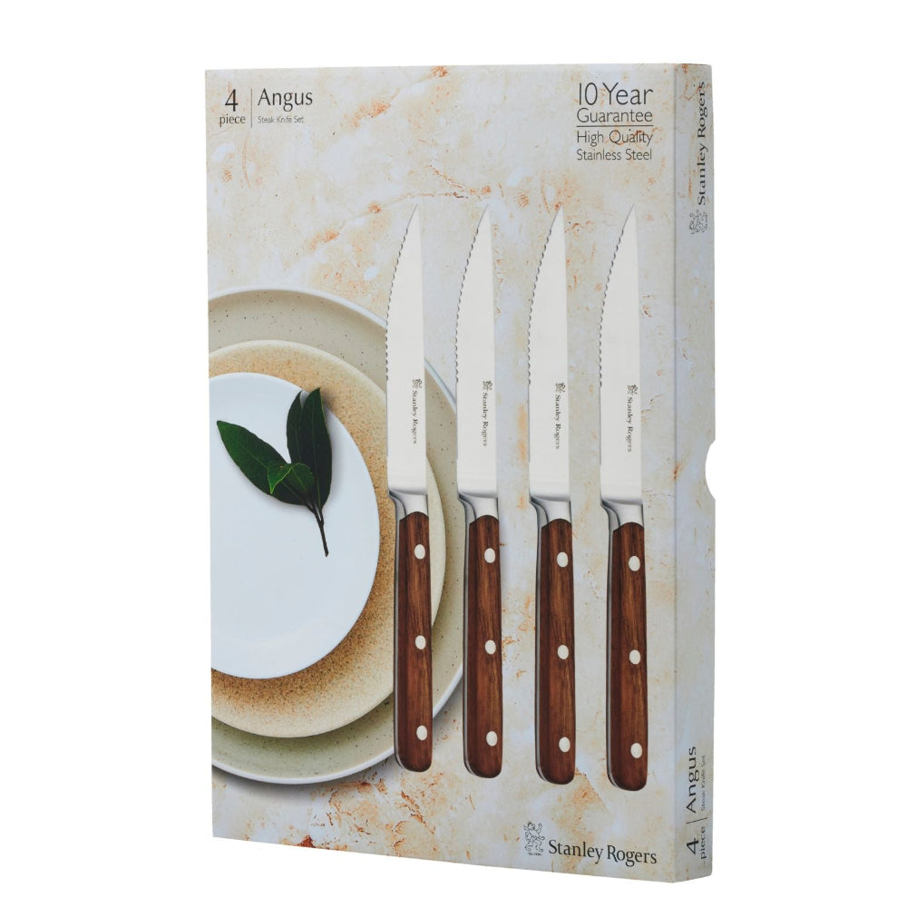 Stanley Rogers Angus Steak Knife Set of 4 | Minimax