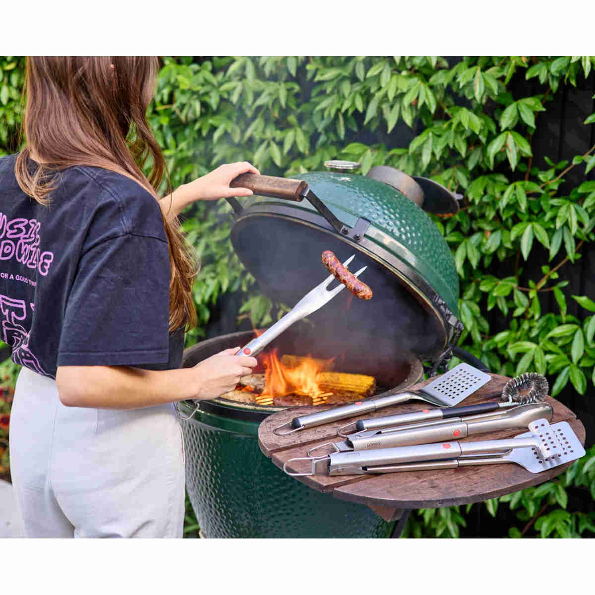 Joseph Joseph GrillOut™ 4-Piece Stainless-Steel BBQ Utensil Set with Storage Case | Minimax