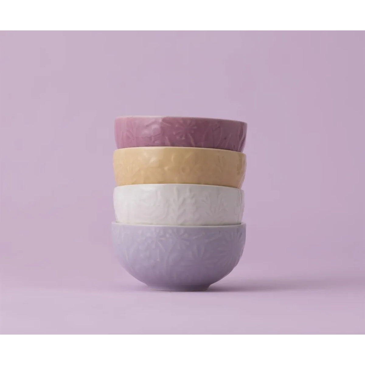 The Meadow Prep Bowls Set of 4 175ml/10 x 5cm in Multi