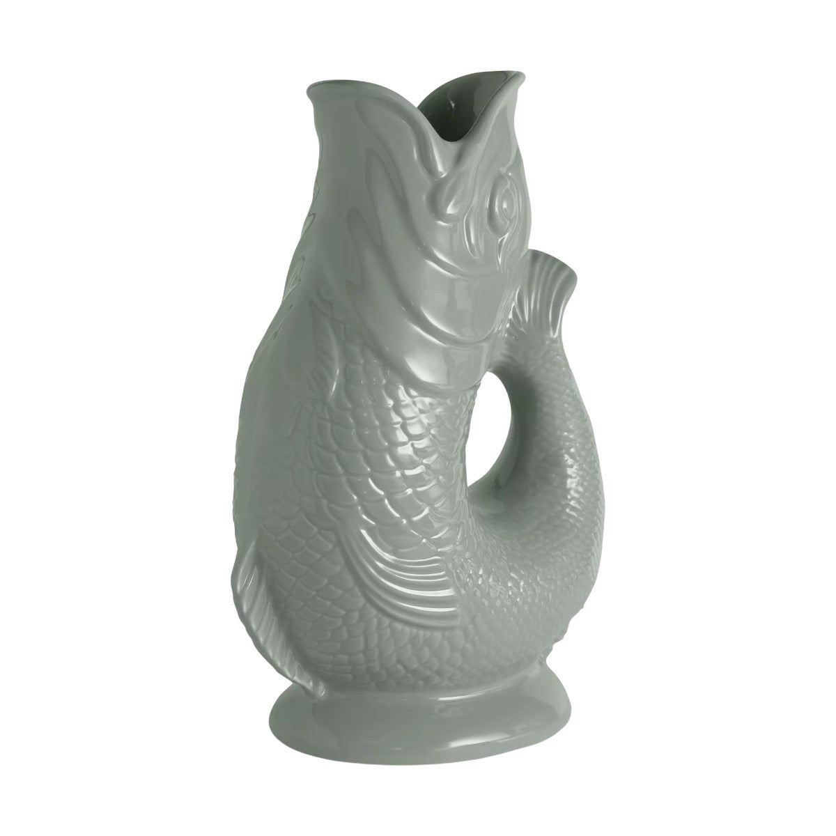 Wade Pottery Fish Jug Sage 1.2L | Minimax