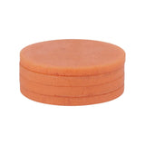 Assemble Kip Resin Coasters Papaya 10cm (Set of 4) | Minimax