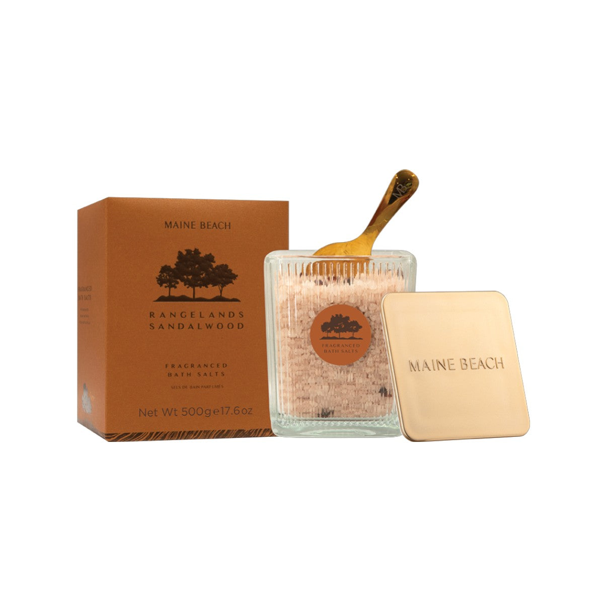 Maine Beach Rangelands Sandalwood Bath Salts 500g | Minimax