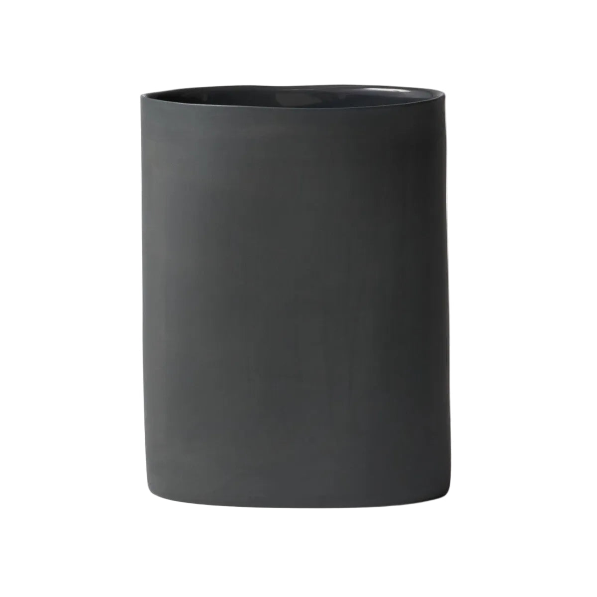 Mud Australia Vase Oval Slate Medium 22x16cm | Minimax