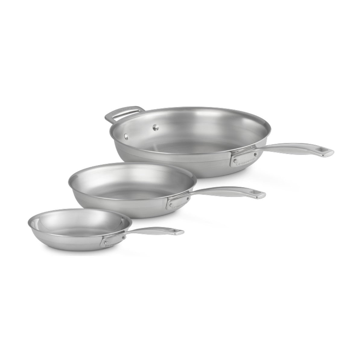 Le Creuset Classic 3-Ply Frypan Set 3 Piece | Minimax