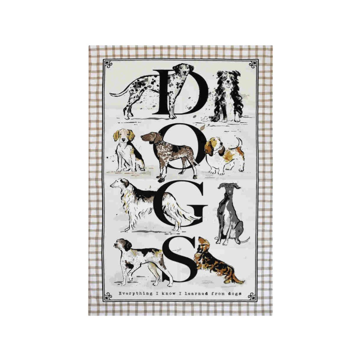 Ulster Weavers Country Dogs Tea Towel
