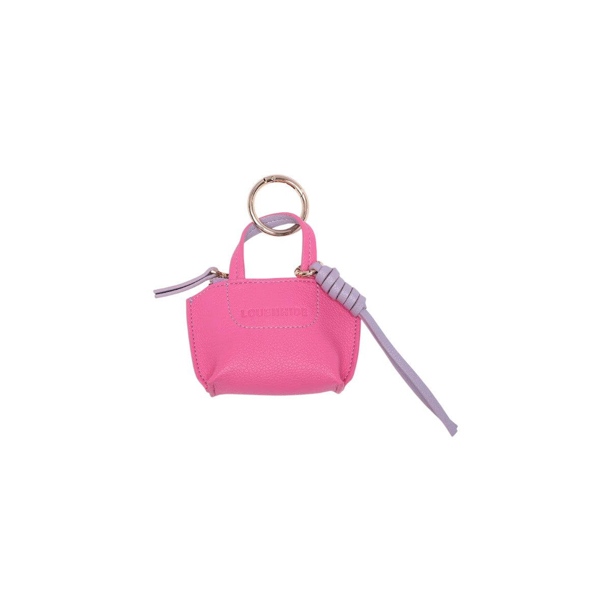 Louenhide Gina Bag Charm Hot Pink | Minimax