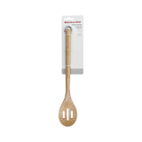 KitchenAid Birchwood Slotted Spoon | Minimax