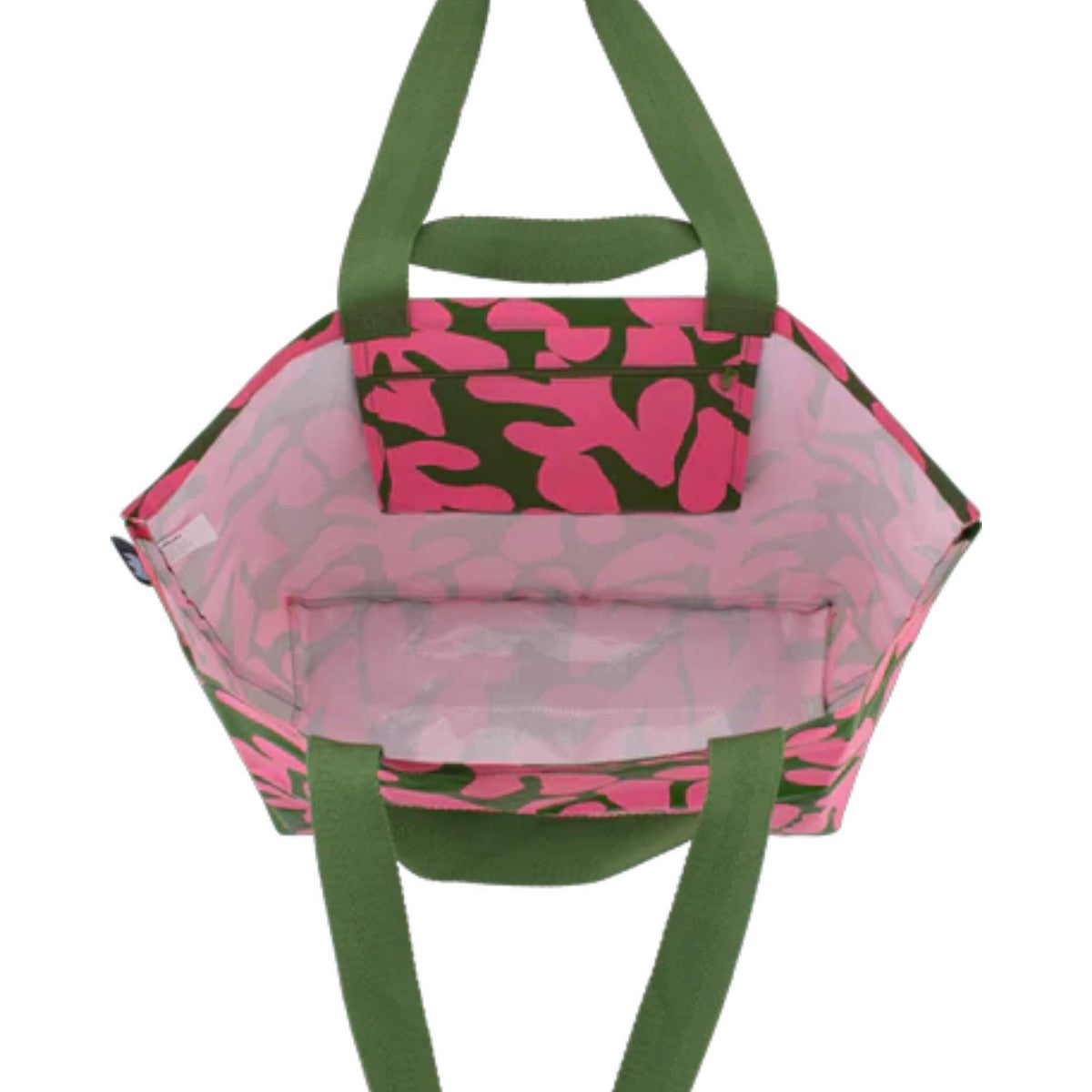 Kollab Shopper Tote Coral Canopy | Minimax - inside