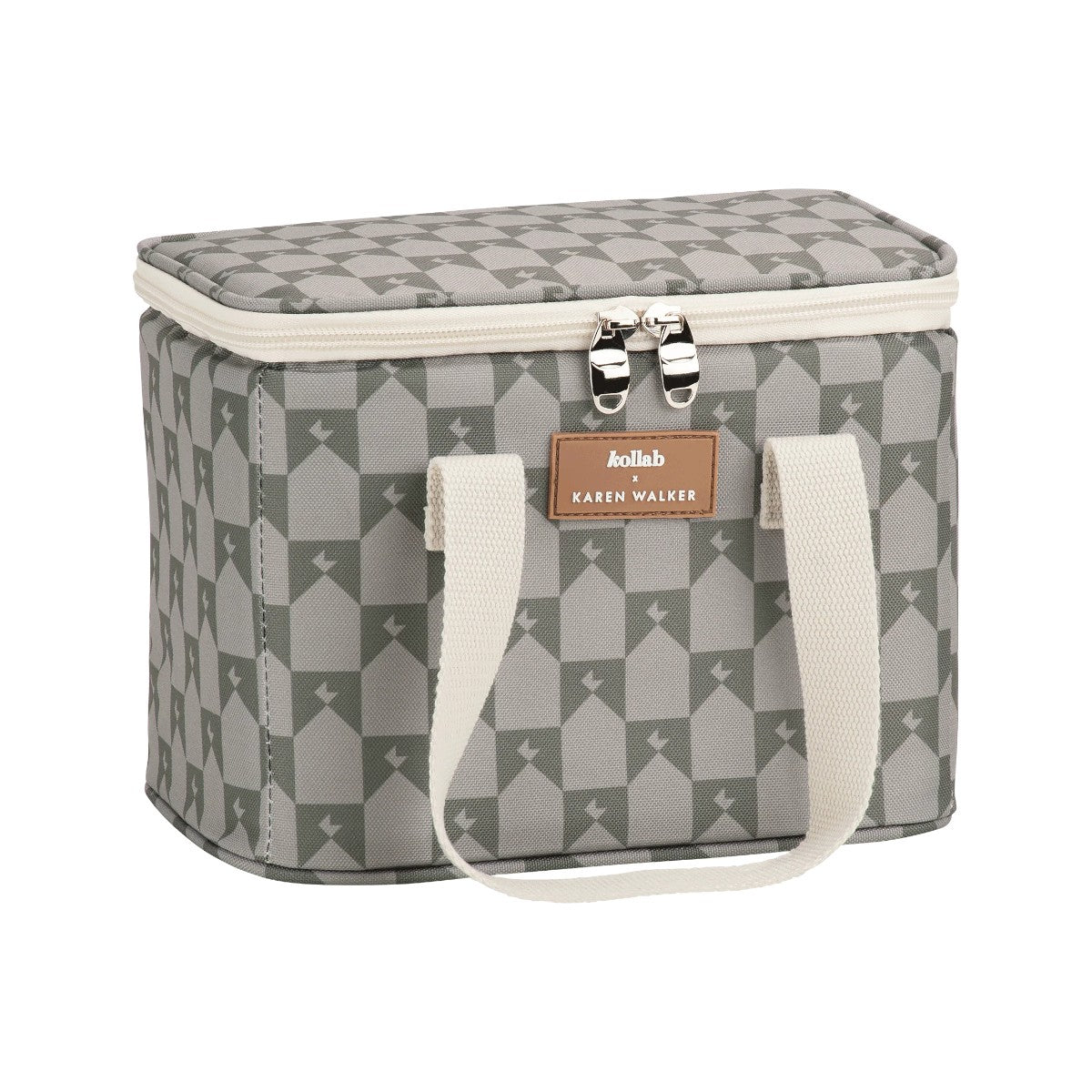 Kollab x Karen Walker Lunch Box Sage Monogram | Minimax