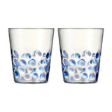 Casero Dapple Tumbler Blue 370ml (Set of 2) | Minimax