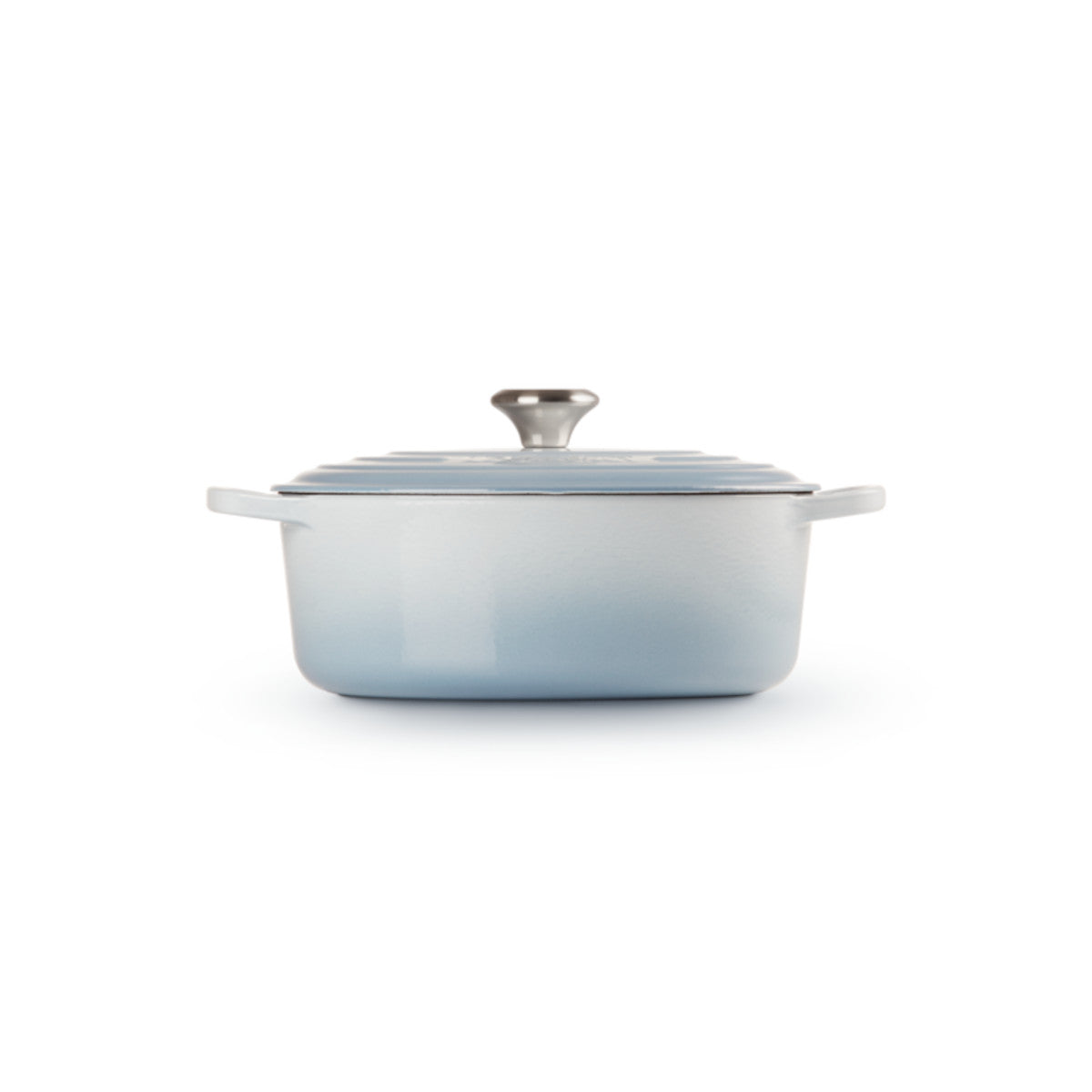 Le Creuset Signature Cast Iron Oval Casserole Coastal Blue 27cm | Minimax