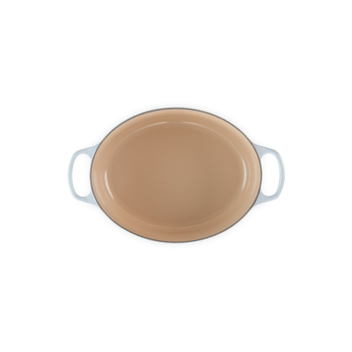 Le Creuset Signature Cast Iron Oval Casserole Coastal Blue 27cm | Minimax