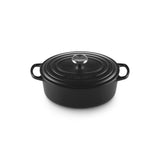 Le Creuset Signature Cast Iron Oval Casserole Satin Black 27cm | Minimax