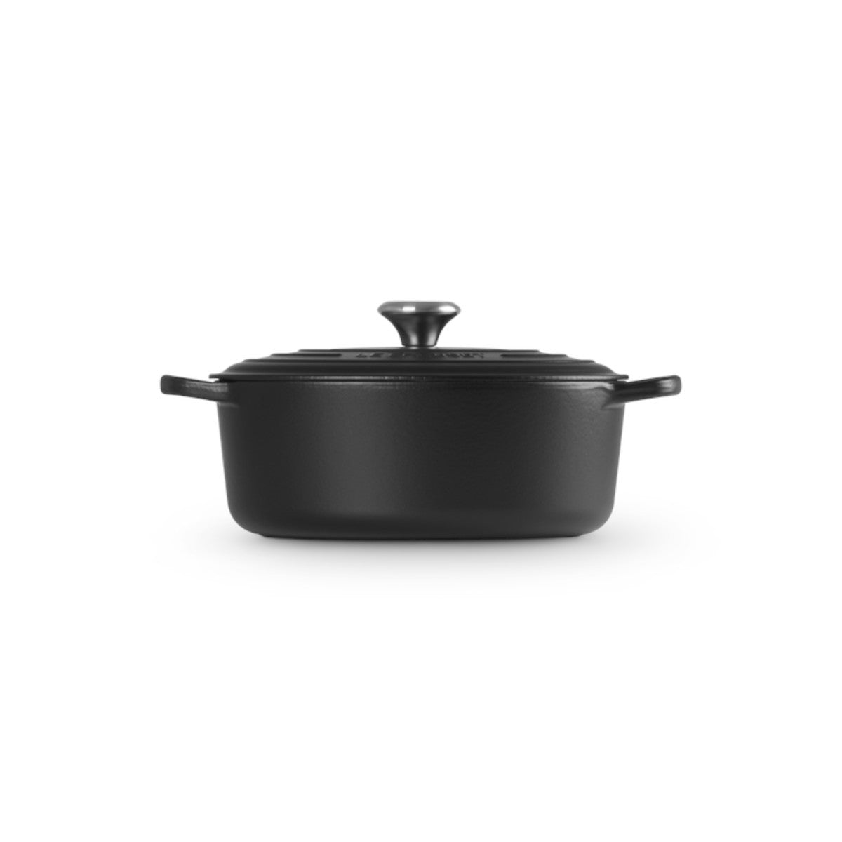 Le Creuset Signature Cast Iron Oval Casserole Satin Black 27cm | Minimax