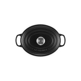 Le Creuset Signature Cast Iron Oval Casserole Satin Black 27cm | Minimax