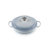 Le Creuset Signature Shallow Casserole Coastal Blue 26cm