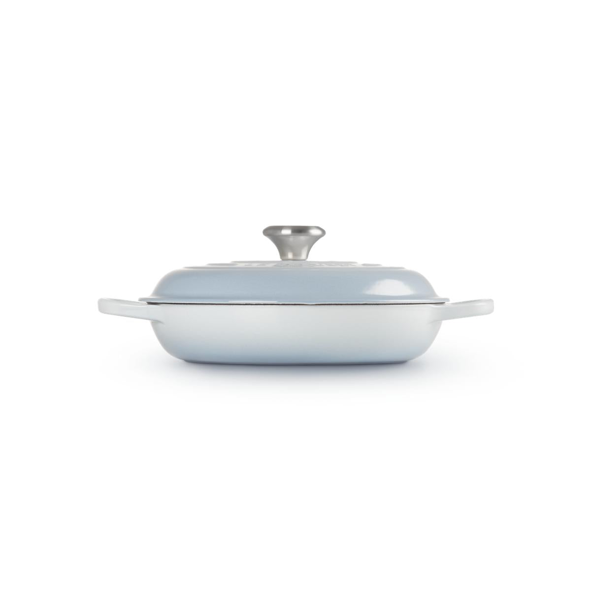 Le Creuset Signature Shallow Casserole Coastal Blue 26cm