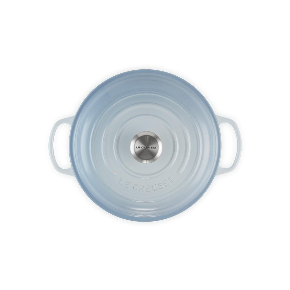 Le Creuset Signature Shallow Casserole Coastal Blue 26cm