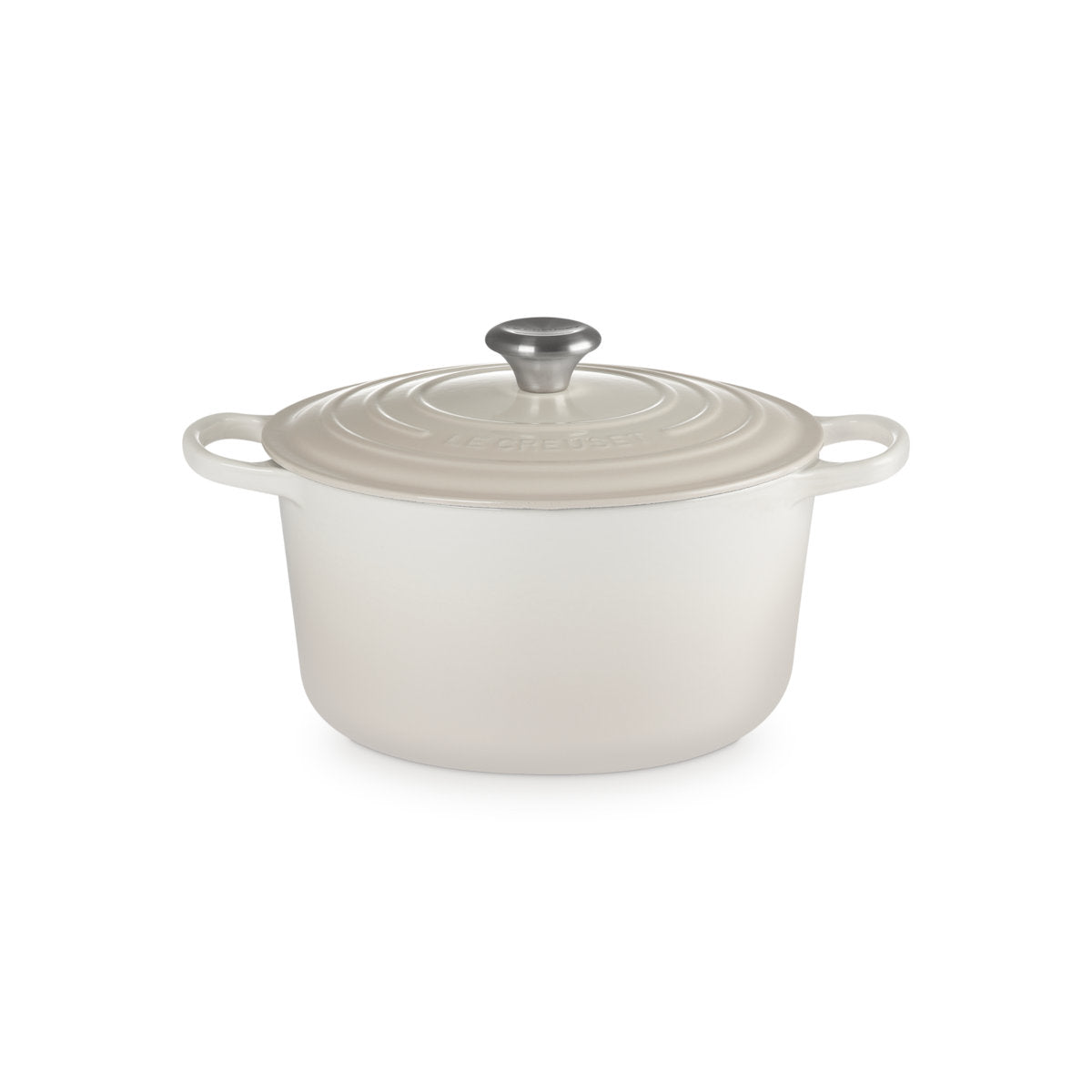 Le Creuset Signature Deep Casserole Meringue 26cm | Minimax