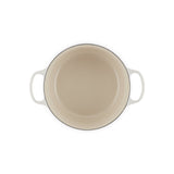 Le Creuset Signature Deep Casserole Meringue 26cm | Minimax