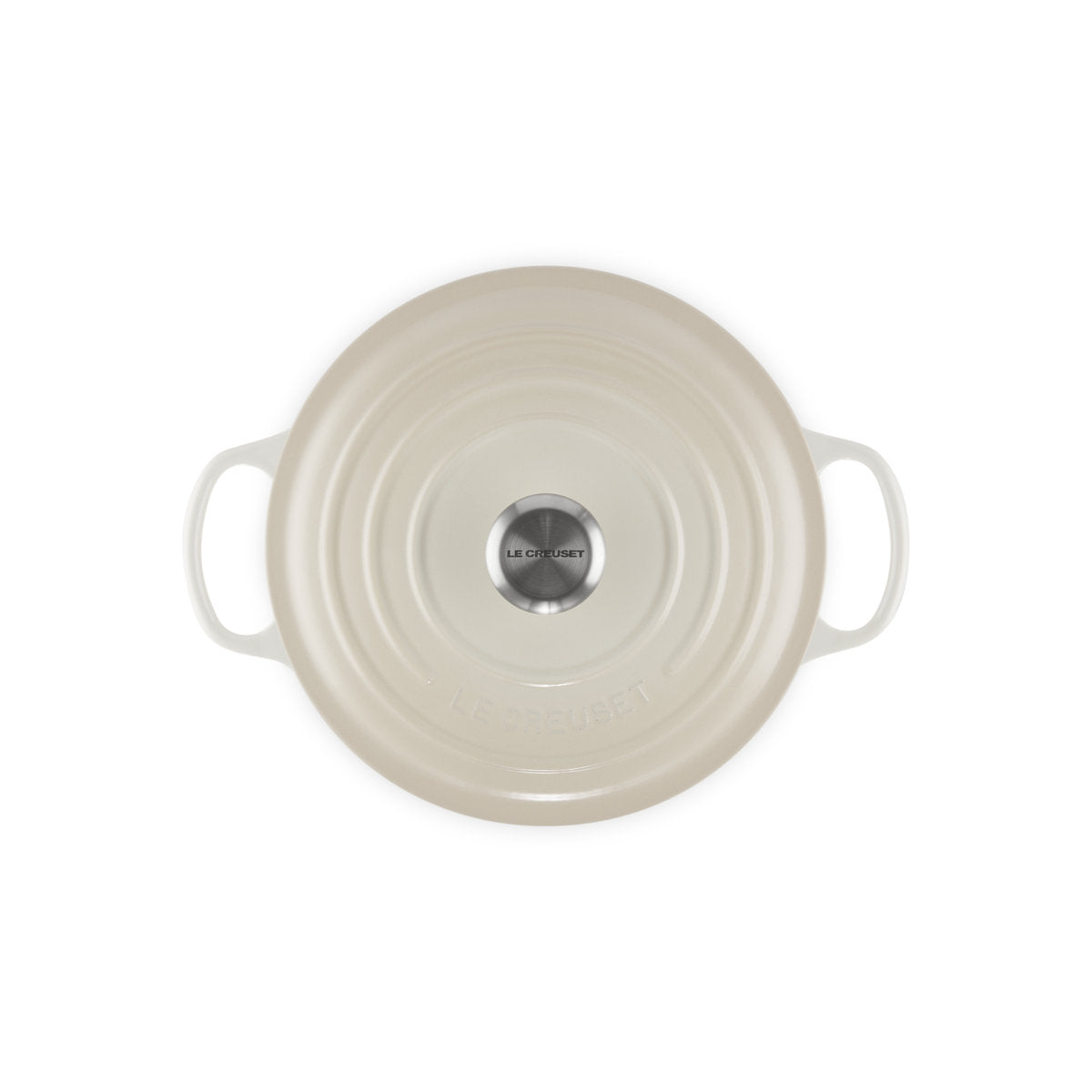 Le Creuset Signature Deep Casserole Meringue 26cm | Minimax