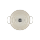 Le Creuset Signature Deep Casserole Meringue 26cm | Minimax