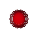 Le Creuset Stoneware Heritage Fluted Pie Dish Cerise 23cm | Minimax