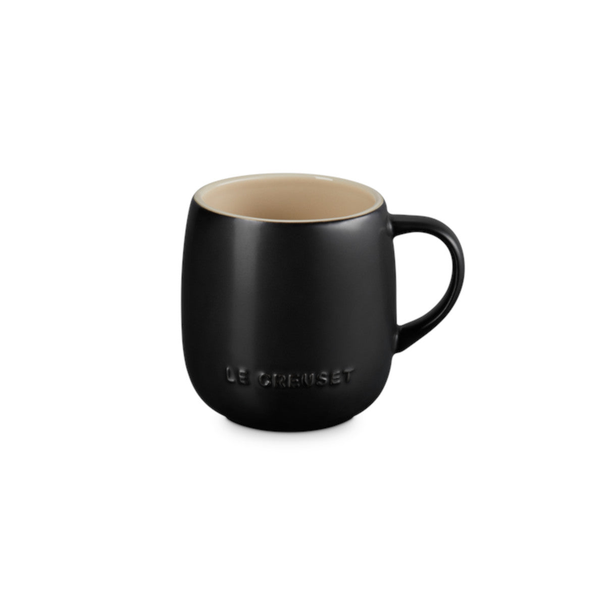 Le Creuset Stoneware U Mug Satin Black 380ml | Minimax
