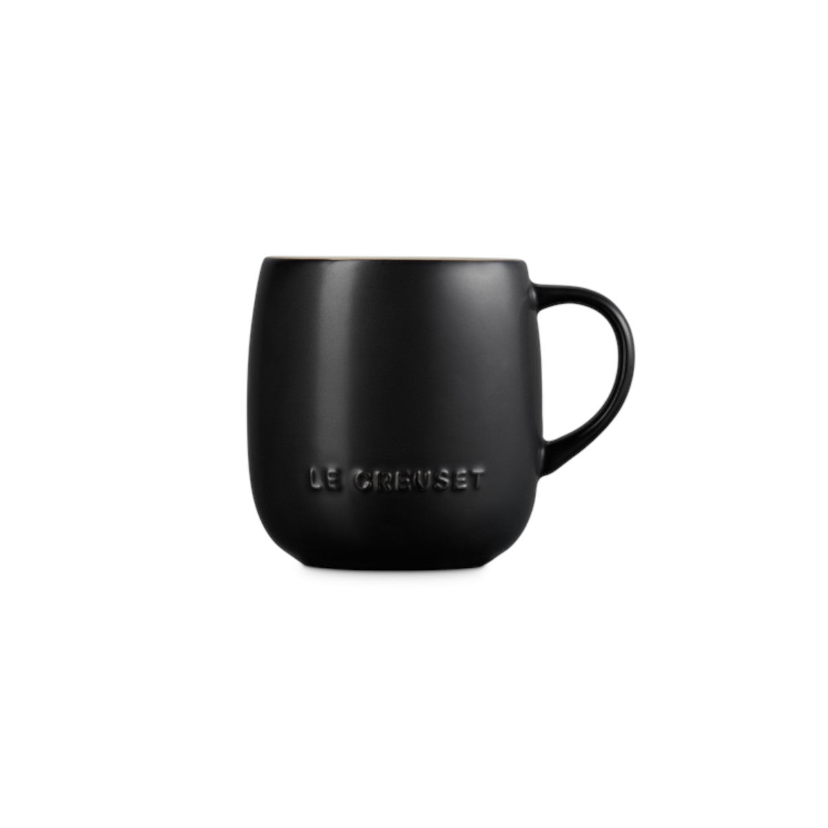 Le Creuset Stoneware U Mug Satin Black 380ml | Minimax