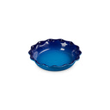 Le Creuset Stoneware Heritage Fluted Pie Dish Azure 23cm | Minimax