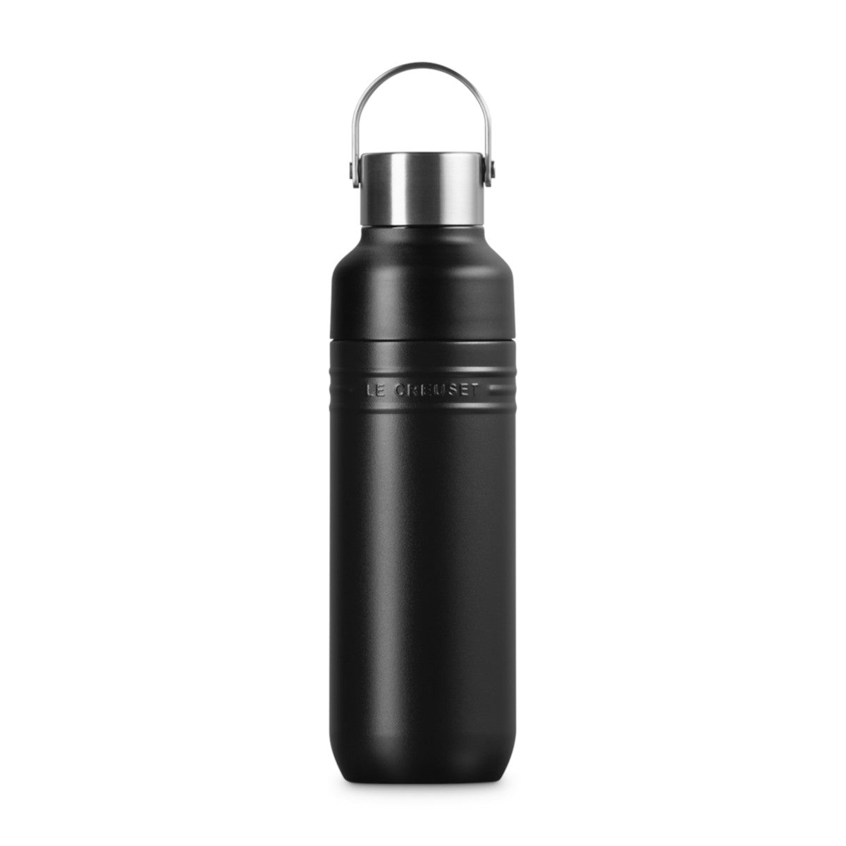 Le Creuset On The Go Insulated Water Bottle Matte Black 500ml
