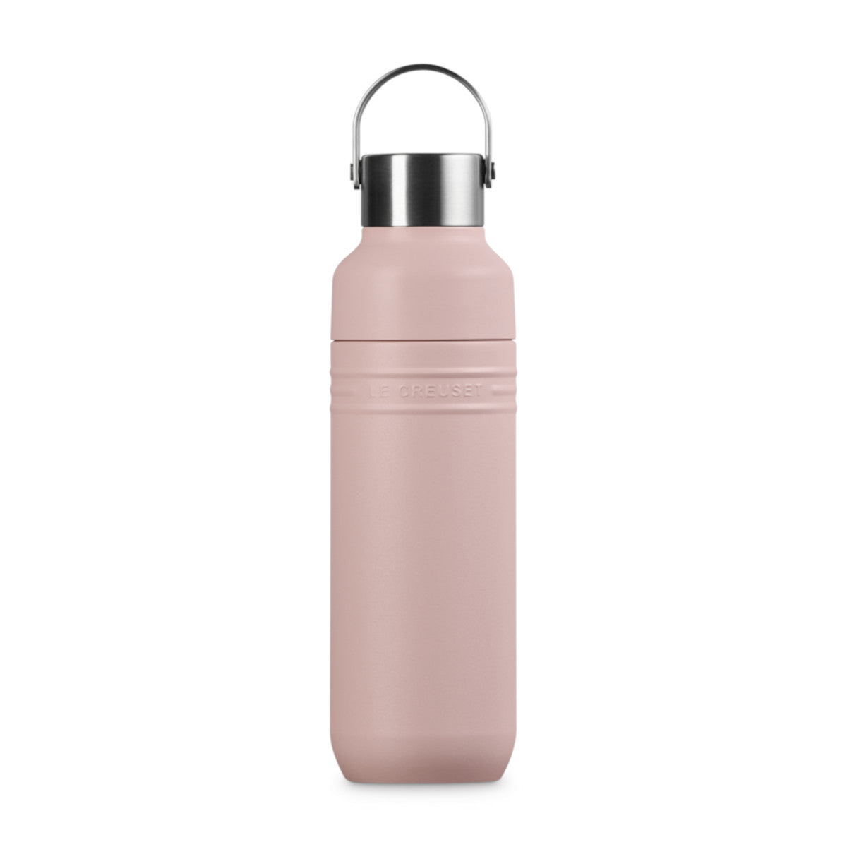 Le Creuset On The Go Insulated Water Bottle Shell Pink 500ml